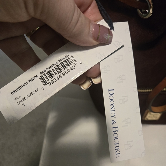 NWT Dooney & Bourke Suede Set - Picture 2 of 16